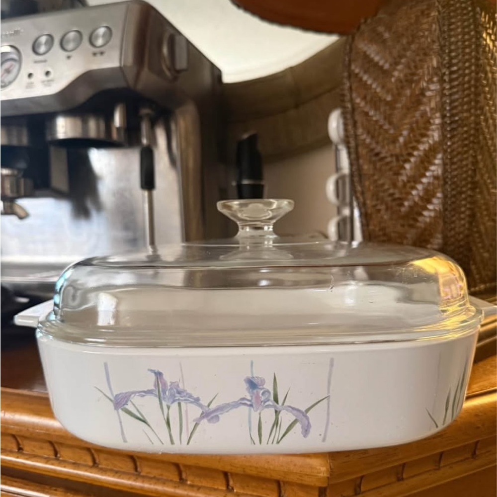 Shadow Iris Corningware